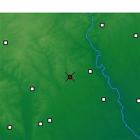 Nearby Forecast Locations - Hartsville - Kaart