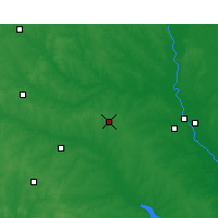Nearby Forecast Locations - Marshall - Kaart