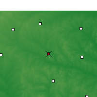 Nearby Forecast Locations - Mineola - Kaart