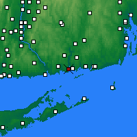 Nearby Forecast Locations - New London - Kaart