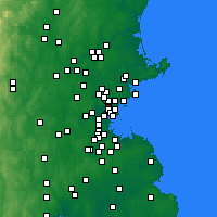 Nearby Forecast Locations - Malden - Kaart