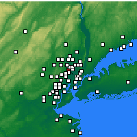 Nearby Forecast Locations - Passaic - Kaart