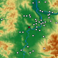 Nearby Forecast Locations - Newberg - Kaart