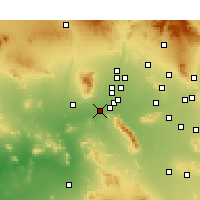Nearby Forecast Locations - Buckeye - Kaart