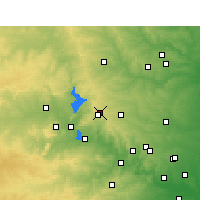 Nearby Forecast Locations - Burnet - Kaart