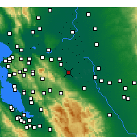 Nearby Forecast Locations - Byron - Kaart