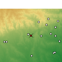 Nearby Forecast Locations - Hondo - Kaart