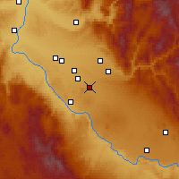 Nearby Forecast Locations - Kuna - Kaart