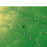 Nearby Forecast Locations - Lockhart - Kaart