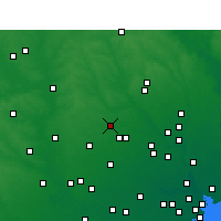 Nearby Forecast Locations - Magnolia - Kaart