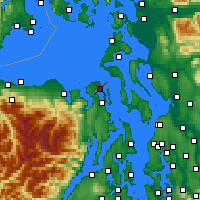 Nearby Forecast Locations - Port - Kaart