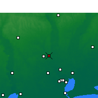 Nearby Forecast Locations - Silsbee - Kaart