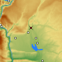 Nearby Forecast Locations - Soap Lake - Kaart