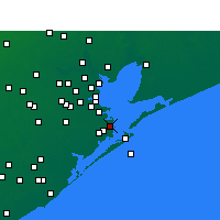 Nearby Forecast Locations - Texas City - Kaart