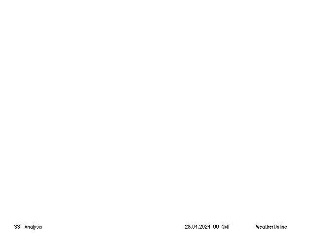 Australië SST zo 28.04.2024 00 UTC