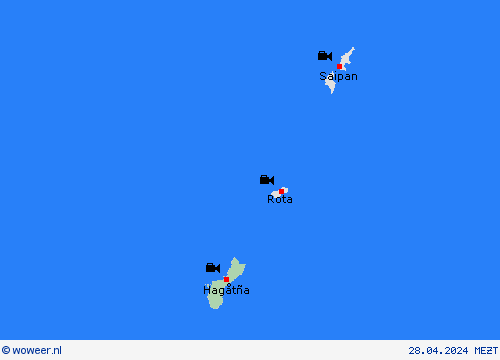 webcam Guam Oceanië Weerkaarten