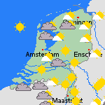 Actueel weer Nederland